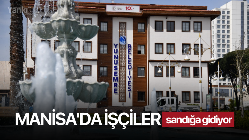 Manisa'da işçiler sandığa gidiyor