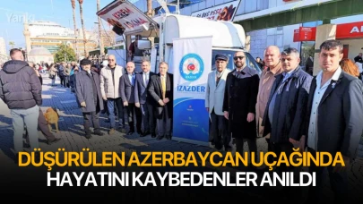 Düşürülen Azerbaycan uçağında hayatını kaybedenler anıldı