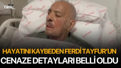 Ferdi Tayfur'un cenaze detayları belli oldu