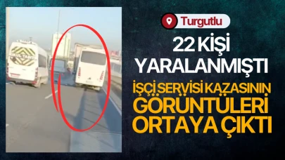 22 İşçi Yaralanmıştı! O kaza kamerada