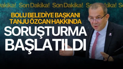 Tanju Özcan hakkında soruşturma başlatıldı