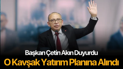 Akın: 'Ergenekon Kavşağı Yatırım Planına Alındı'