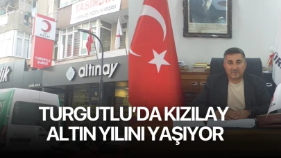 Turgutlu’da Kızılay Altın Yılını Yaşıyor