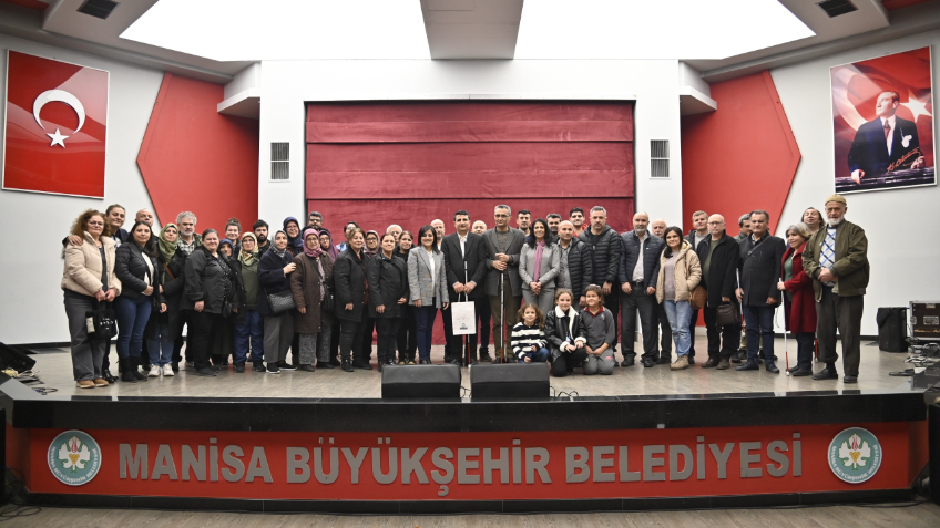 Manisa Büyükşehir Belediyesi'nden, Görme Engelliler Haftasında Anlamlı Etkinlik