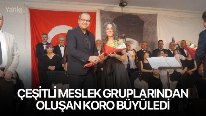 Çeşitli meslek gruplarından oluşan koro büyüledi