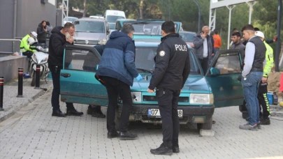 Bursa'dan çaldıkları otomobille Manisa'ya gelen 3 çocuk suçüstü yakalandı