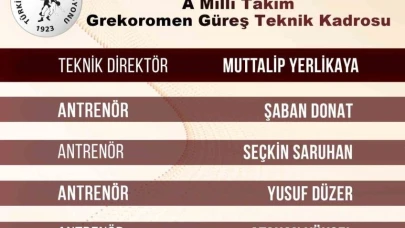 Grekoromen güreşte A Milli Takım teknik kadrosu açıklandı