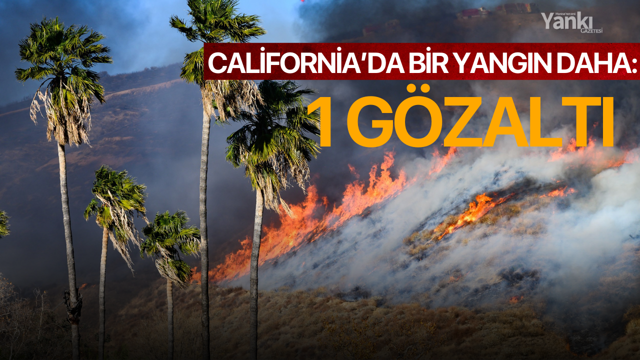 California’da yeni yangın çıktı: 1 gözaltı