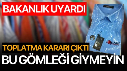 Dikkat! Bu Gömlek Sağlığınızı Tehdit Ediyor