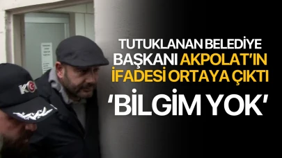 Tutuklanan Belediye Başkanı Rıza Akpolat'ın ifadesi ortaya çıktı