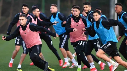 Beşiktaş, Samsunspor maçı hazırlıklarını tamamladı