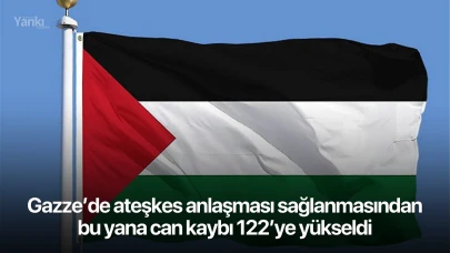 Gazze’de ateşkes anlaşması sağlanmasından bu yana can kaybı 122’ye yükseldi