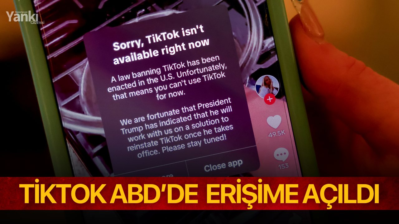 TikTok ABD’de yeniden erişime açıldı