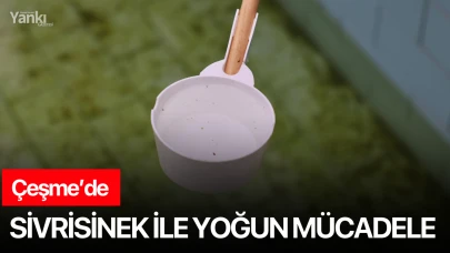 Çeşme’de Sivrisinek ile yoğun mücadele