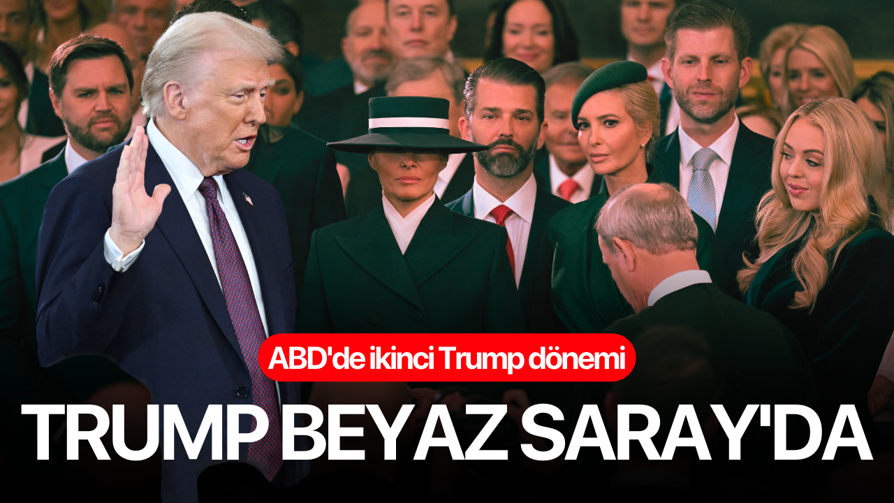 ABD'de ikinci Trump dönemi: Trump Beyaz Saray'a geri döndü