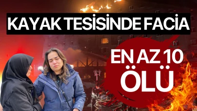 Kayak tesisinde yangın faciası: En az 10 ölü