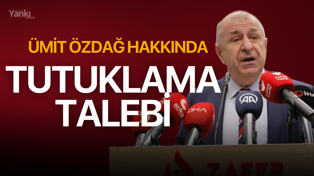 Özdağ tutuklama talebiyle mahkemeye sevk edildi