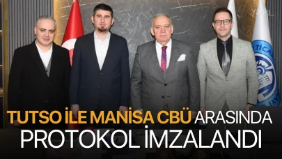 TUTSO ile Manisa CBÜ Arasında Protokol imzalandı