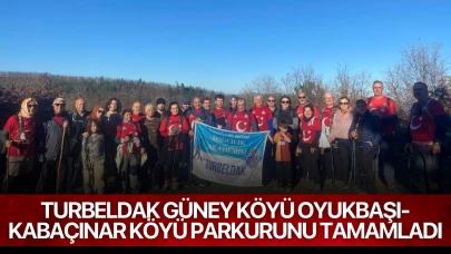 TURBELDAK Güney Köyü Oyukbaşı-Kabaçınar Köyü Parkurunu Tamamladı