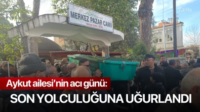 Aykut Ailesi'nin acı günü: Son yolculuğuna uğurlandı