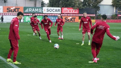 Ahmet Kutucu, Galatasaray formasıyla ilk antrenmanına çıktı