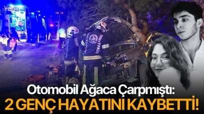 Otomobil Ağaca Çarpmıştı: 2 genç hayatını kaybetti!