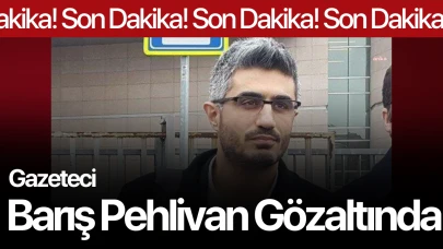 Gazeteci Barış Pehlivan Gözaltında