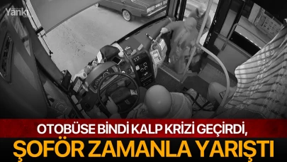 Otobüse bindi kalp krizi geçirdi, şoför zamanla yarıştı