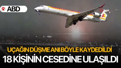 "ABD’deki uçak kazasında en az 18 kişi..."