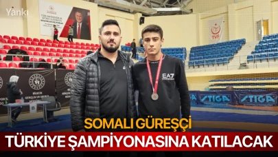 Somalı güreşçi Türkiye Şampiyonasına katılacak