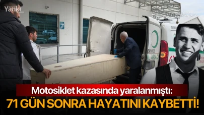 Motosiklet kazasında yaralanmıştı: 71 gün sonra hayatını kaybetti!