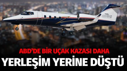 ABD'de bir uçak kazası daha! Yerleşim yerine düştü