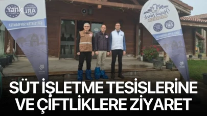 Süt İşletme Tesislerine ve Çiftliklere Ziyaret