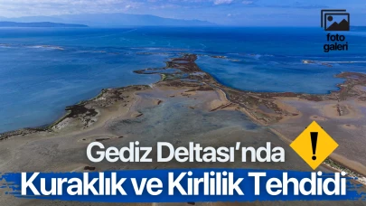 Gediz Deltası kuraklık ve kirlilik tehdidi altında