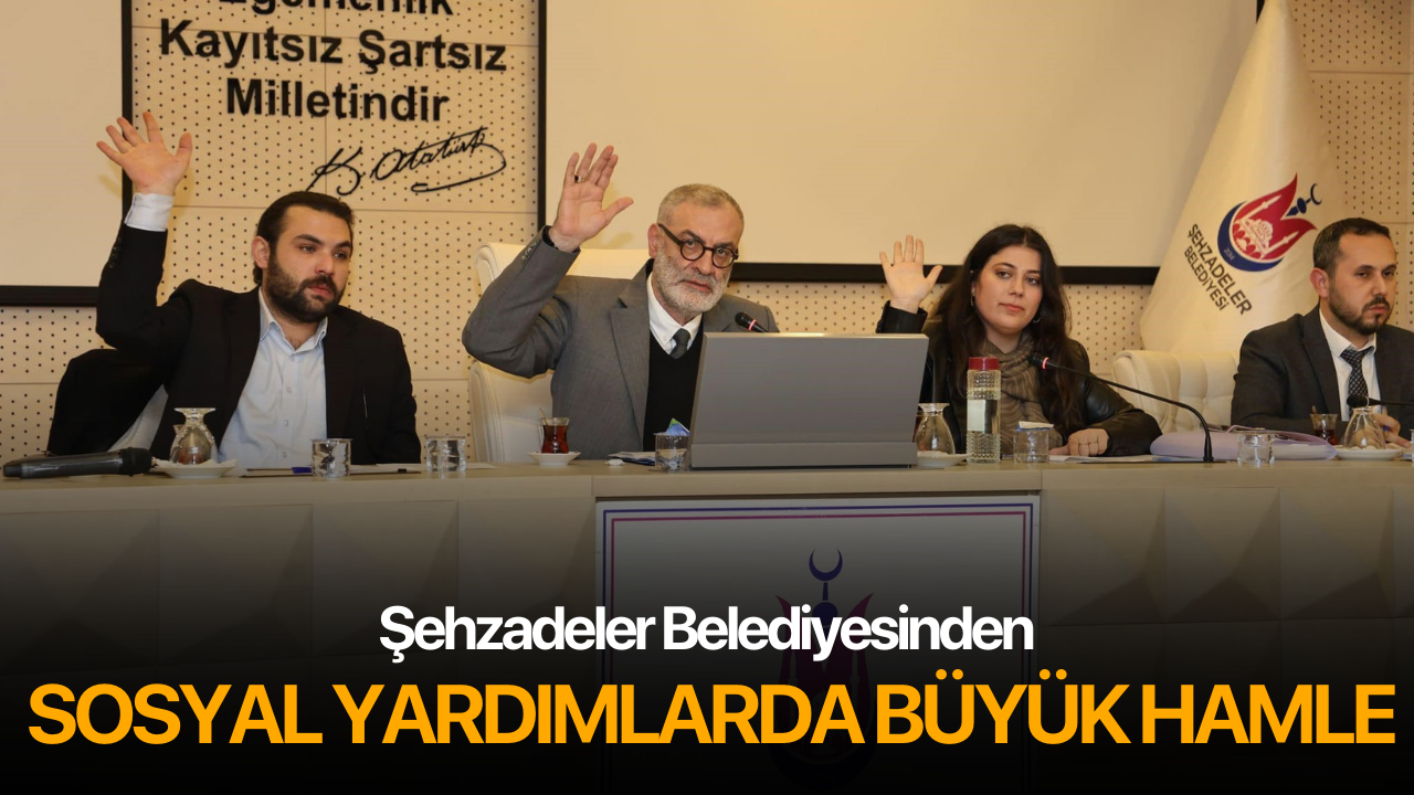 Şehzadeler Belediyesinden sosyal yardımlarda büyük hamle