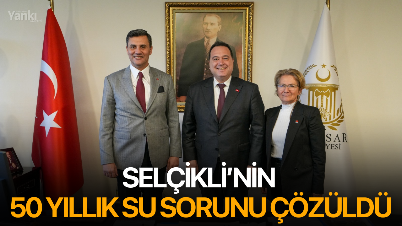 Selçikli’nin 50 Yıllık Su Sorunu Çözüldü