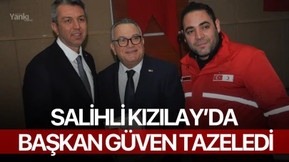 Salihli Kızılay’da başkan güven tazeledi