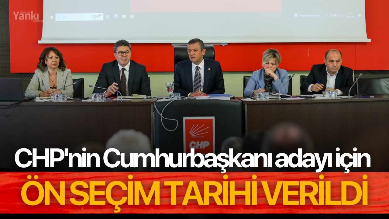 CHP'nin Cumhurbaşkanı adayı için ön seçim tarihi verildi