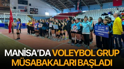 Manisa’da Voleybol Grup Müsabakaları Başladı