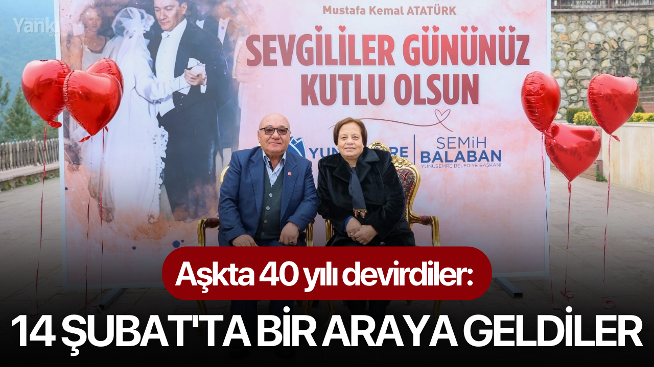 Aşkta 40 yılı devirdiler: 14 Şubat'ta bir araya geldiler