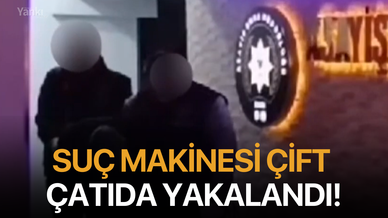 Suç makinesi çift çatıda yakalandı!