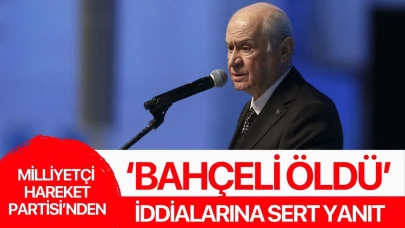 MHP'den 'Bahçeli öldü' iddialarına sert yanıt