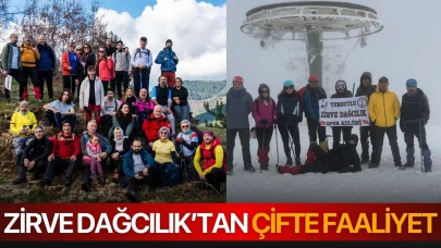 Zirve Dağcılık’tan çifte faaliyet