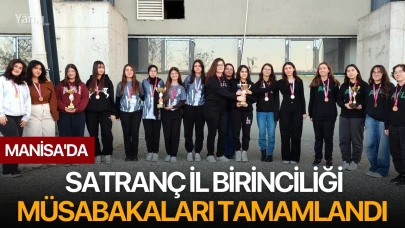 Manisa'da Satranç İl Birinciliği Müsabakaları Tamamlandı