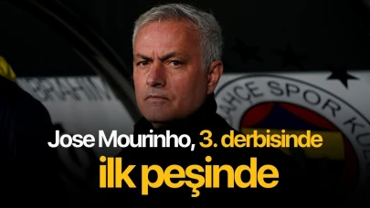 Jose Mourinho, 3. derbisinde ilk peşinde