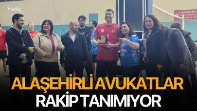 Alaşehirli avukatlar rakip tanımıyor