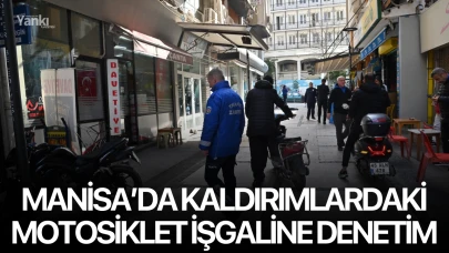 Kaldırımlardaki motosiklet işgaline denetim