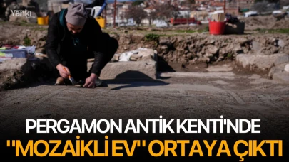 Pergamon Antik Kenti'nde "Mozaikli Ev" Ortaya Çıktı