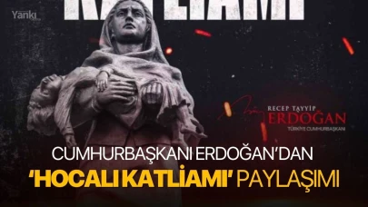 Cumhurbaşkanı Erdoğan’dan Hocalı Katliamı paylaşımı