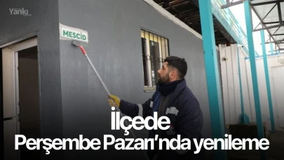 İlçede Perşembe Pazarı’nda yenileme